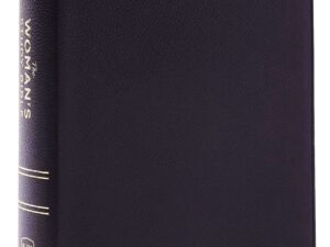KJV Woman’s Study Bible, Black Genuine Leather Edition (ISBN: 9781400332571)