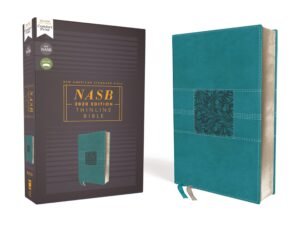 2020 NASB Thinline Leathersoft Bible with Comfort Print and Red Letter
