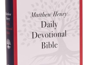 NKJV, Matthew Henry Daily Devotional Bible, Hardcover, Red Letter, Comfort Print: 366 Daily Devotions by Matthew Henry Hardcover – Import