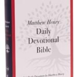 NKJV Matthew Henry Daily Devotional Bible, Hardcover, Red Letter, Comfort Print Bible