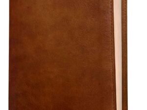 NLT Giant Print Personal Size Bible, Rustic Brown Soft Leather Cover