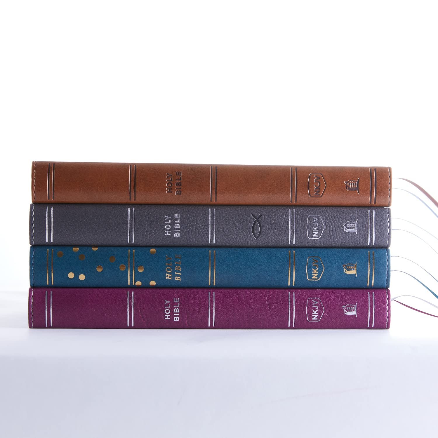 NKJV Thinline Bible Youth Edition, Imitation Leather. - Gray