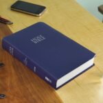 NIV Gift and Award Bible in blue with red letter Comfort Print