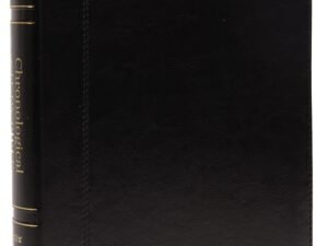 Holy Bible: New International Version, Black, Leathersoft, Chronological Study, Comfort Print Imitation Leather – Import
