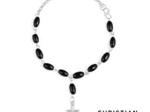 Christian Cross Charm Bracelet - Inspirational Religious Jewelry