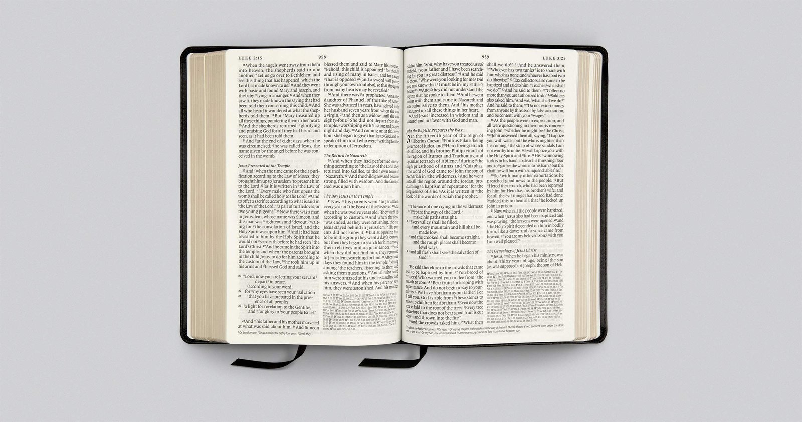 Imitation leather bound ESV Bible with Creeds and Confessions in TruTone, Black