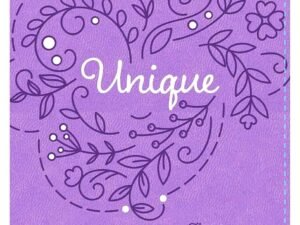 The New Life Bible for Teen Girls: Unique Purple Soft Leather Edition