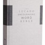 NIV Lucado Encouraging Word Bible with Comfort Print in Gray Cloth over Board