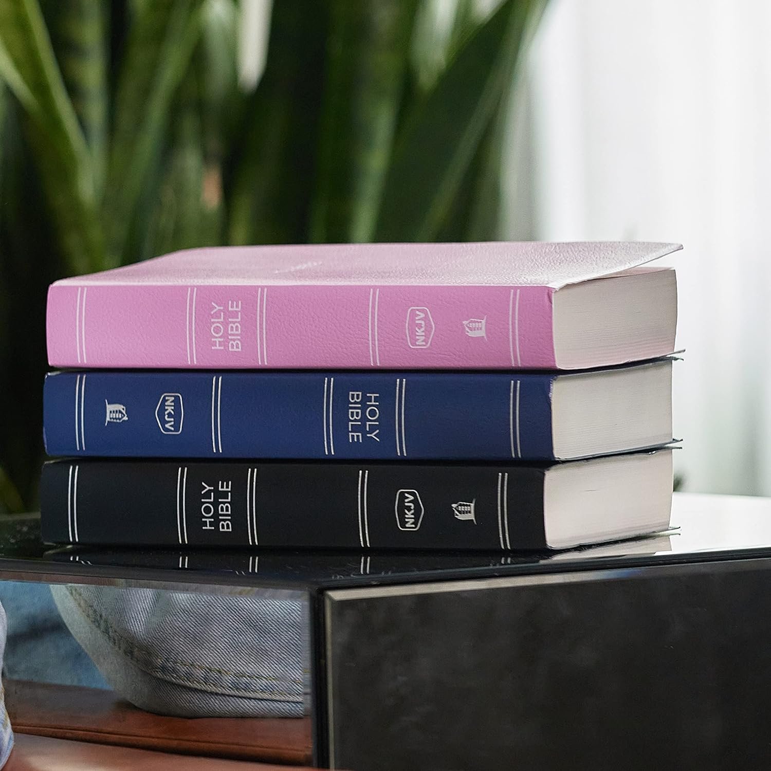 NKJV Gift and Award Bible, imitation leather with red letter Comfort Print