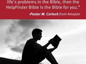 NLT Helpfinder Bible: God's Word for guidance and comfort