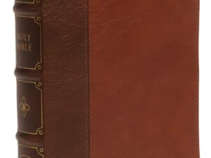 KJV, Holy Bible Maclaren Series, Compact Brown Leather Soft Comport Print. Thomas Nelson