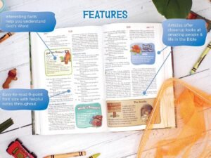 NIrV Adventure Bible for Early Readers, Coral Leathersoft cover