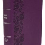 NKJV, End-of-Verse Reference Bible, Compact, Leathersoft, Purple, Red Letter, Comfort Print: Holy Bible, New King James Version Imitation Leather – Import