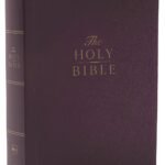 New King James Version Compact Bible with cross references and red letter text.