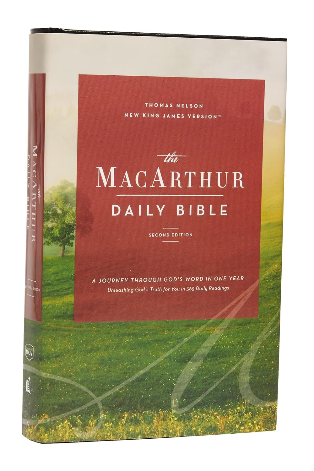 NKJV MACARTHUR DAILY BIBLE: A Journey Through God's Word in One Year Hardcover – Import,