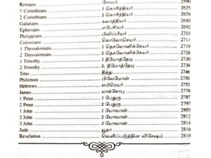 Tamil-English Parallel Bible, Large Font China Print Edition, Burgundy Leather Bound, BSI Publication (ISBN: 9789393511874)