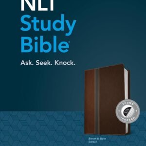 Explore the Word of God with the NLT Study Bible: Ask Seek Knock devotional guide, a comprehensive resource for spiritual gro