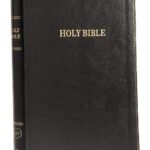 KJV Holy Bible: Large Print Thinline, Black Leathersoft, Red Letter, Comfort Print: King James Version