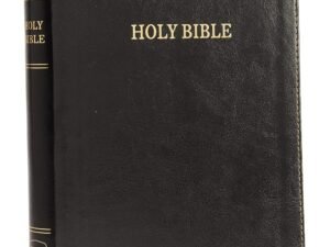 KJV Holy Bible: Large Print Thinline, Black Leathersoft, Red Letter, Comfort Print: King James Version