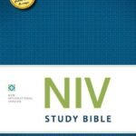 NIV Study Bible, Hardcover, Red Letter Edition