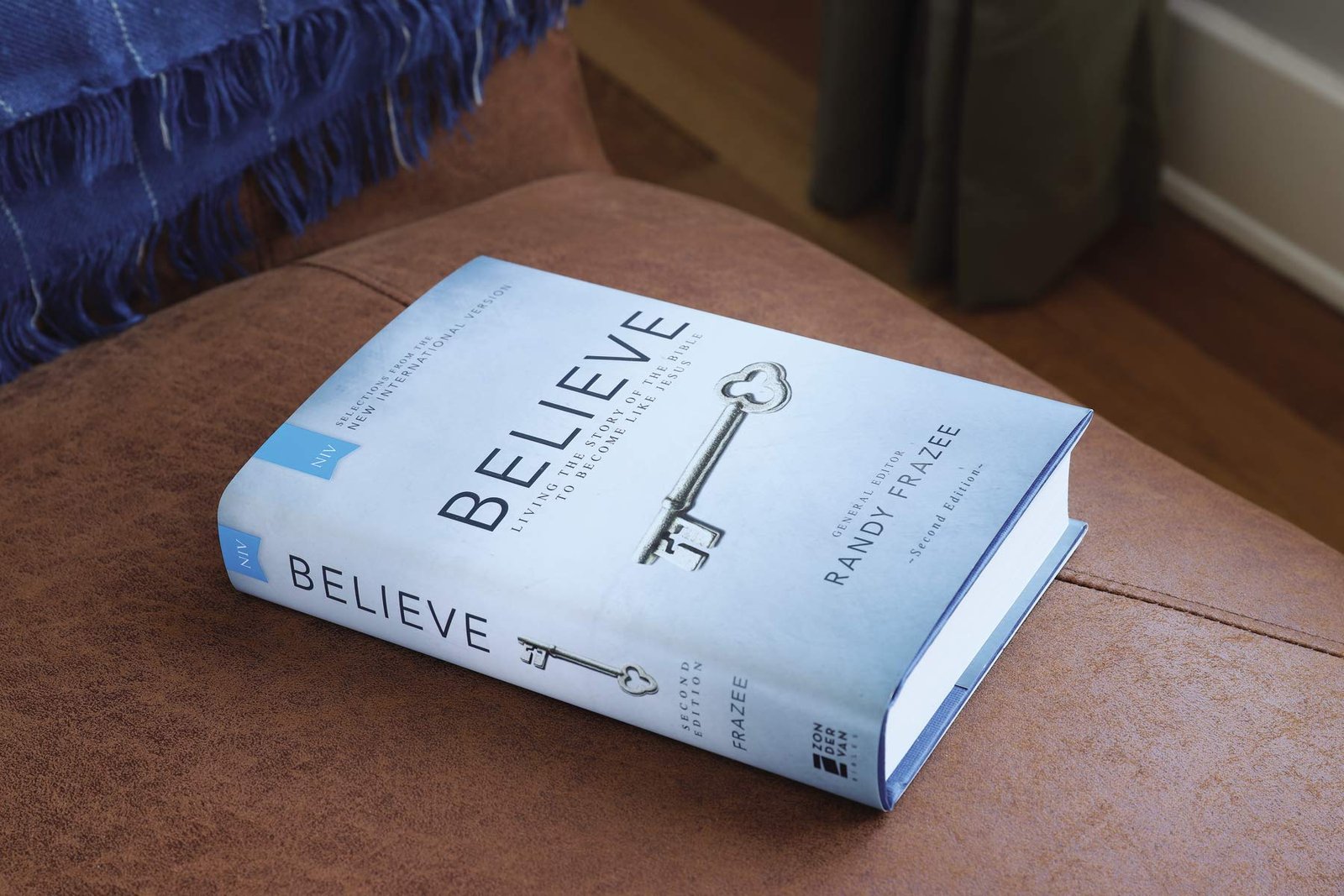 New International Version NIV Believe: Living the Story of the Bible hardcover book