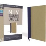 NIV, Thinline Reference Bible, Cloth over Board,