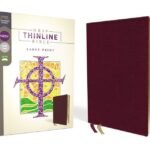 NRSV, Thinline Bible, Bonded Leather, Black, Comfort Print