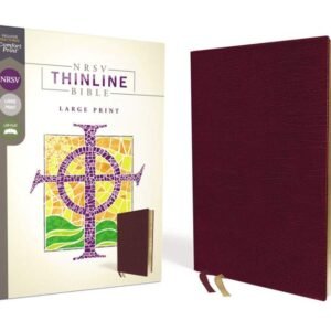 NRSV, Thinline Bible, Bonded Leather, Black, Comfort Print