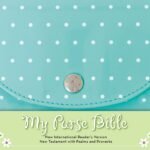 Leathersoft Teal NIrV My Purse Bible, a portable Bible designed for women.