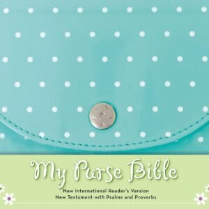 Leathersoft Teal NIrV My Purse Bible, a portable Bible designed for women.