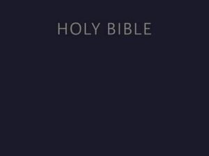 NKJV Pew Bible Blue Red Letter Edition in Comfort Print Hardcover