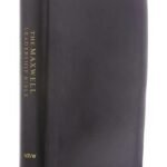 Burgundy NIV Maxwell Leadership Bible in premium bonded leather.