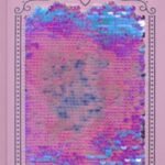 Pink sequin sparkle change hardcover Bible for personal use