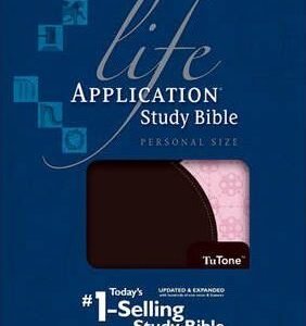 KJV Life Application Study Bible Personal Size Brown/Pink