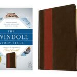 NLT Swindoll Study Bible Brown/Tan