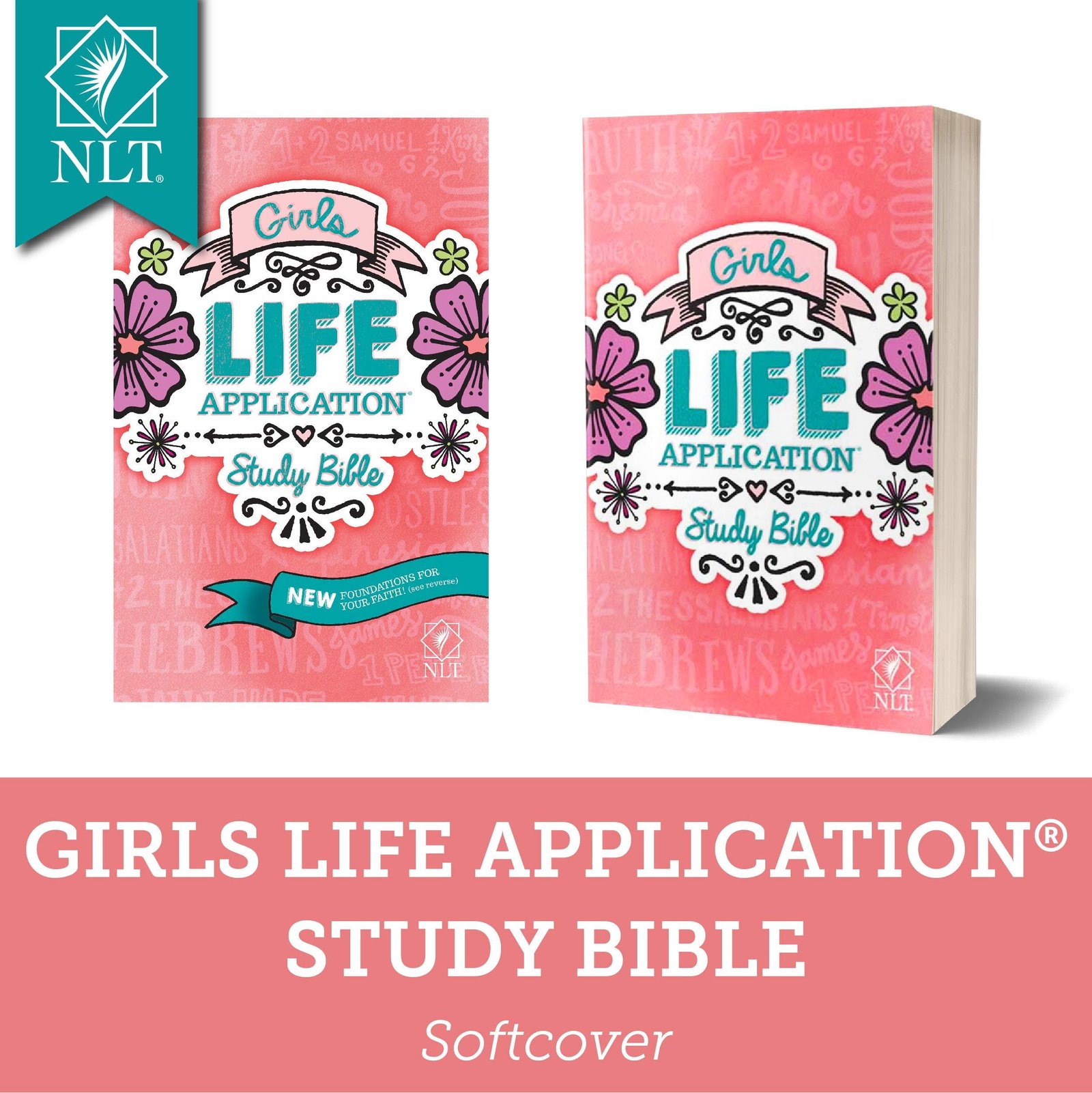 NLT Girls Life Application Study Bible