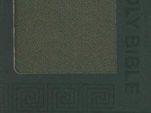 The Holy Bible: King James Version, Black-Brown, Bonded Leather, Single-Column Bible