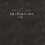 NKJV, The Charles F. Stanley Life Principles Bible, Large Print, Leathersoft, Black, Thumb Indexed