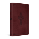 ESV Large Print Thinline Reference Bible - Burgundy