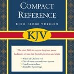 KJV Large Print Compact Reference, Burgundy