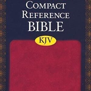 KJV Compact Reference Bible, imitation leather binding, compact size.