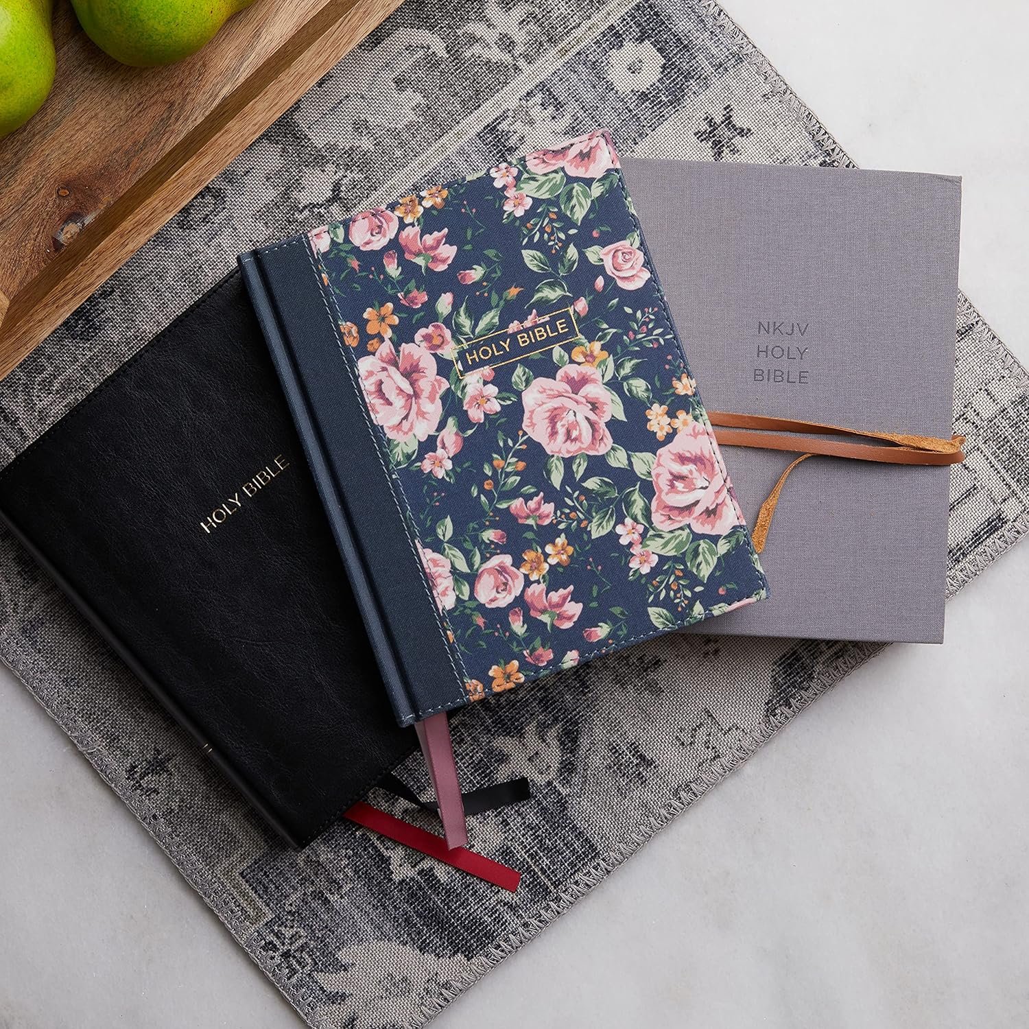 NKJV, Journal the Word Bible, Bonded Leather, Brown, Red Letter, Comfort Print: Reflect, Journal, or Create Art Next to Your Favorite Verses Bonded Leather – Import