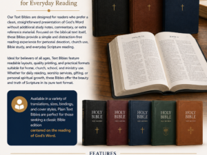Text Bibles