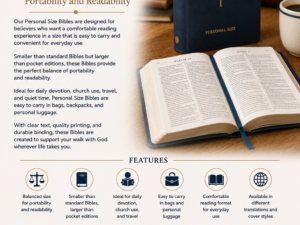 Personal Size Bibles