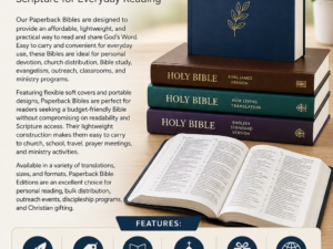 Paperback Bibles