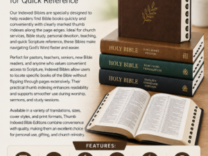 Indexed Bibles