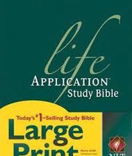 NLT Life Application Study Bible Large Print (HB)