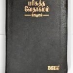 Tamil Bible, Zippered Edition with Index, Demi Size (ISBN: 9788122100280)
