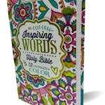 Holy Bible: New International Version Inspiring Words, NIV, 52 Verses to Color Hardcover