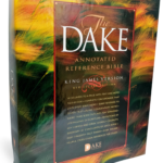 Dake Annotated Reference Bible KJV Bonded Leather Black.